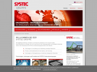 systec-gruppe.de Webseite Vorschau