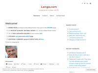 langa.com Webseite Vorschau