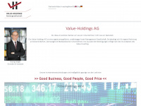 value-holdings.de Webseite Vorschau