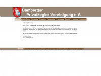 bamberger-kegler.de Webseite Vorschau
