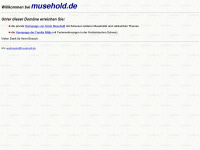 musehold.de Webseite Vorschau