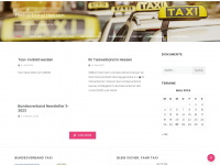 taxiverband-hessen.de Webseite Vorschau