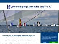 vereinigung-landshuter-segler.de Webseite Vorschau