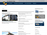 vg-pastetten.de Webseite Vorschau