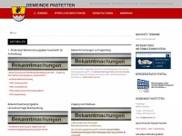 pastetten.de Webseite Vorschau