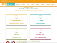 elternwerkstatt.at Webseite Vorschau