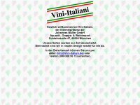 vini-italiani.de Webseite Vorschau