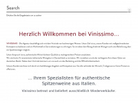 vinissimo.de Webseite Vorschau