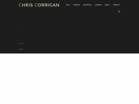 chriscorrigan.com Webseite Vorschau