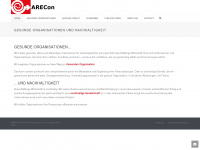 arecon.at Webseite Vorschau
