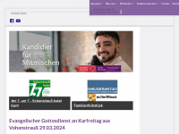 vohenstrauss-evangelisch.de Webseite Vorschau