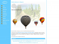 ballooning-hallertau.de Webseite Vorschau
