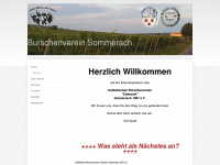 burschenverein-sommerach.de Webseite Vorschau