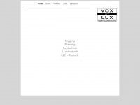 vox-et-lux.de Webseite Vorschau