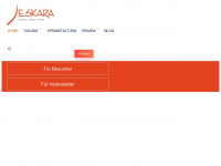 eskara.de Webseite Vorschau