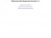 buergerverein-gaustadt.de