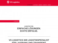 vs-logistics.com Webseite Vorschau