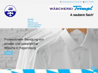waescherei-trimpl.de Webseite Vorschau