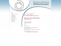 waescherei-weisenberger.de Webseite Vorschau