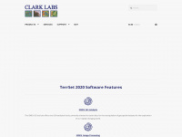 clarklabs.org Webseite Vorschau