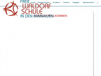 waldorfschule-hassfurt.de Webseite Vorschau