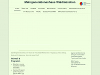 mgh-waldmuenchen.de Webseite Vorschau