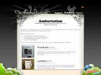 ambertation.de Webseite Vorschau