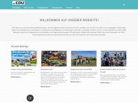 cdu-buechenau.de Webseite Vorschau