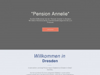 pension-annelie.de Webseite Vorschau