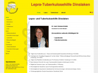 lepra-tuberkulose.de Webseite Vorschau