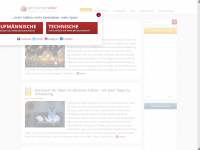 personalradar.ch Webseite Vorschau