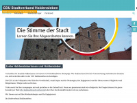 cdu-haldensleben.de Webseite Vorschau