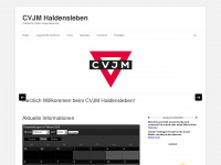 cvjm-haldensleben.de Webseite Vorschau