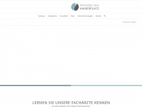 praxisklinik-kaiserplatz.de Webseite Vorschau