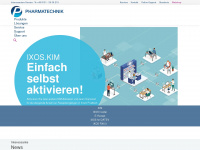 pharmatechnik.de Webseite Vorschau