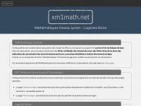 xm1math.net Webseite Vorschau