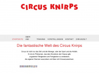 circus-knirps.de Webseite Vorschau