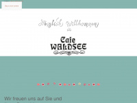 cafe-waldsee.de Webseite Vorschau