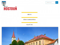 hostoun.cz Webseite Vorschau