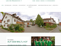waltl-hof.de Webseite Vorschau