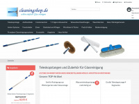 cleaningshop.de Webseite Vorschau