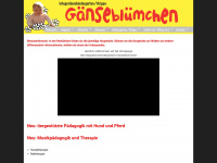 gaensebluemchen-wasserburg.de Webseite Vorschau