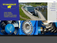 hydrohrom.cz Webseite Vorschau
