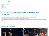 wasserwacht-vilshofen.de Webseite Vorschau