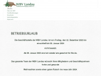 wbv-landau.de Webseite Vorschau
