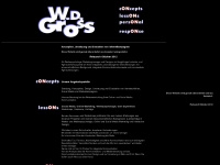 wdgross.de Webseite Vorschau