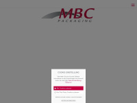 mbc-packaging.de Webseite Vorschau