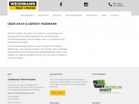 weidmann-gmbh.de Webseite Vorschau