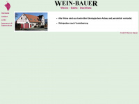 wein-bauer.com Webseite Vorschau