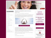 triunity.eu Webseite Vorschau
